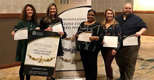 Rockwall HS Counseling Department Honored by Lone Star State School Counselor Association 